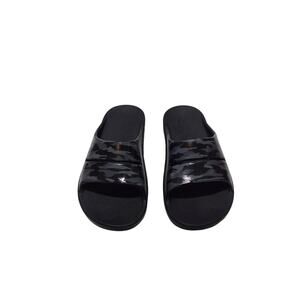 oofas sport flex side recovery sandals size womens 9